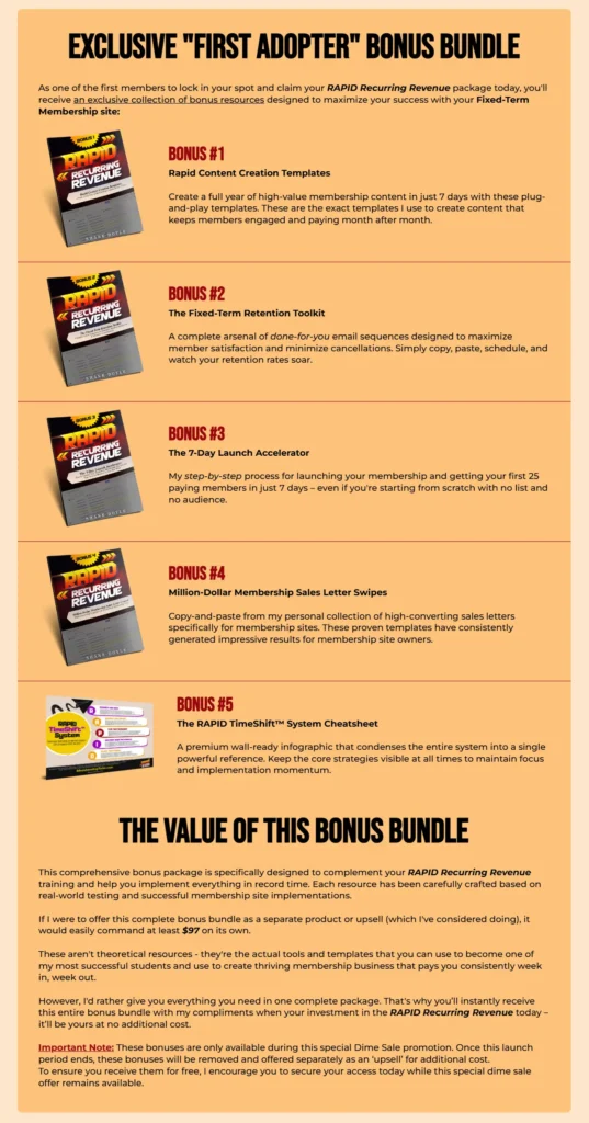 Rapid Recurring Revenue