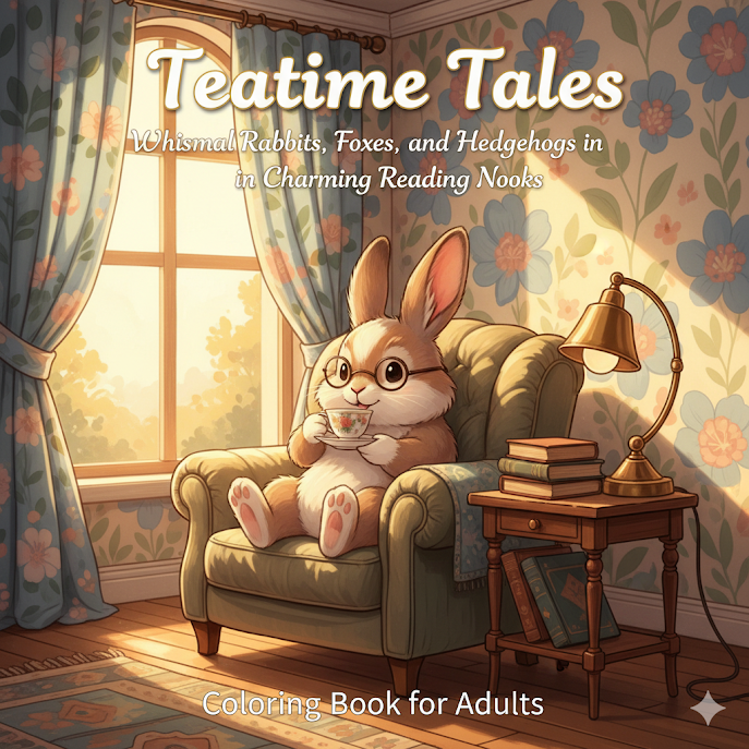 342 Prompts for Cute & Cozy Coloring Books