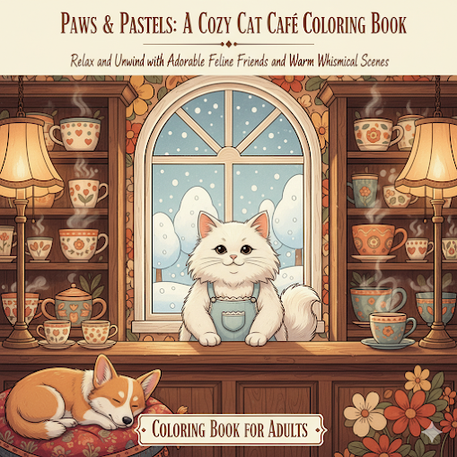 342 Prompts for Cute & Cozy Coloring Books